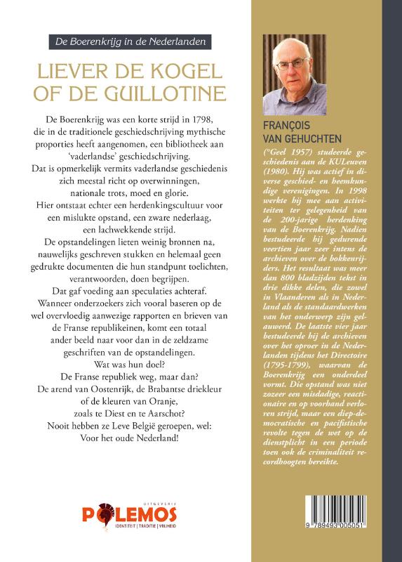 Liever de kogel of de guillotine achterkant