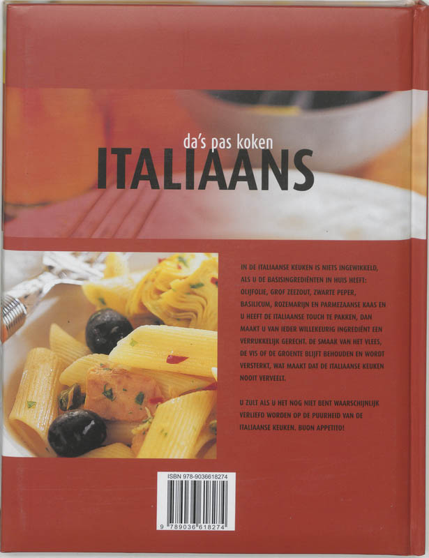 Italiaans achterkant