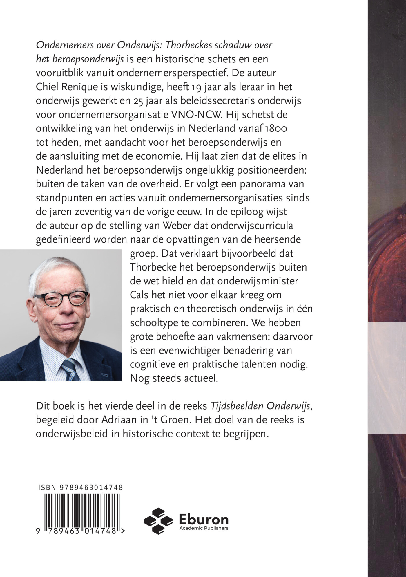 Ondernemers over onderwijs / Tijdsbeelden Onderwijs / 4 achterkant