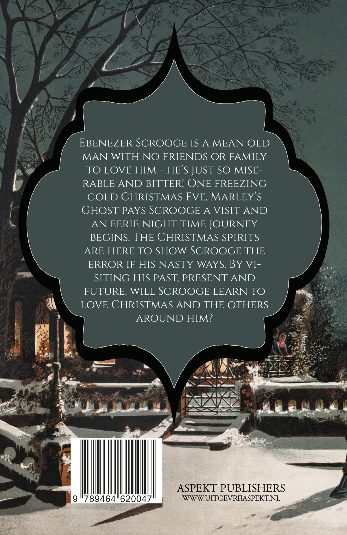 A Christmas carol achterkant