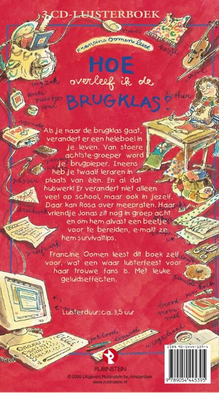 Hoe overleef ik de brugklas 3cdluis achterkant