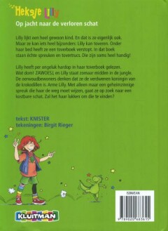 Op jacht naar de verloren schat / Heksje Lilly Op jacht naar de verloren schat / Heksje Lilly achterkant