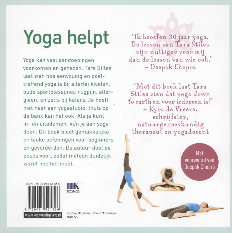 Yoga helpt achterkant