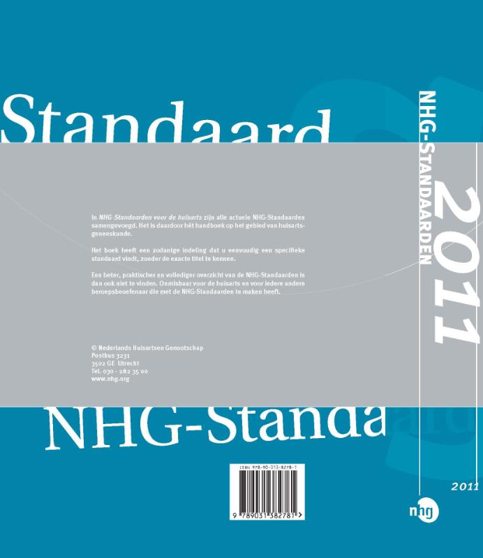 NHG Standaarden voor de huisarts 2011 achterkant