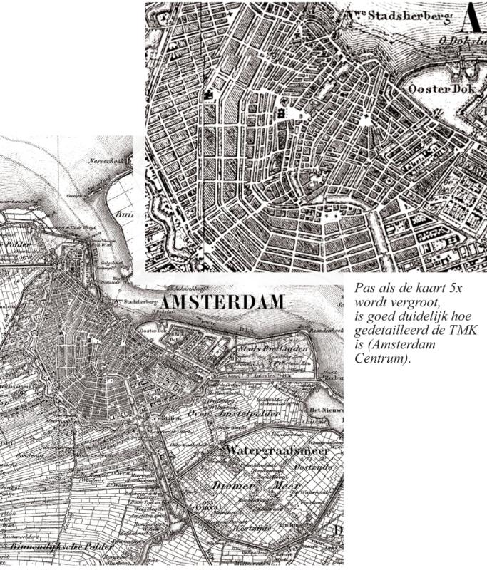 Topografische en Militaire kaart van het Koningrijk der Nederlanden ( TMK ) 1864 achterkant