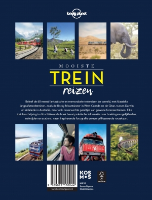 Mooiste treinreizen / Lonely planet achterkant