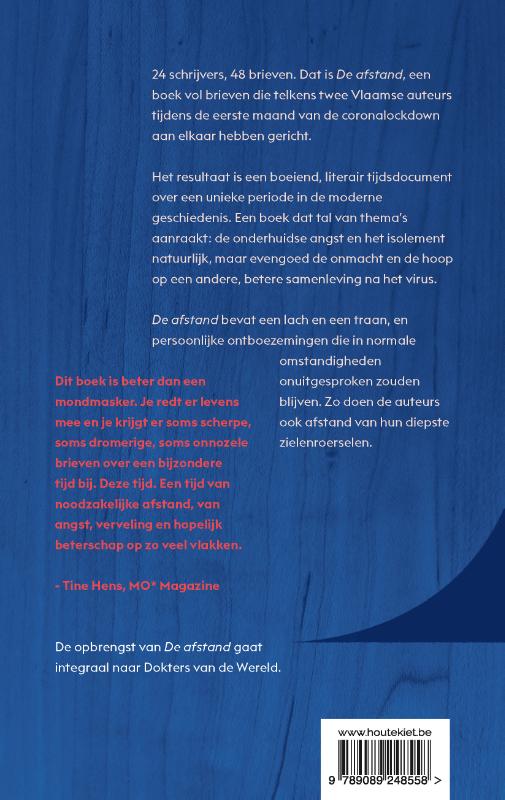 De afstand De afstand achterkant