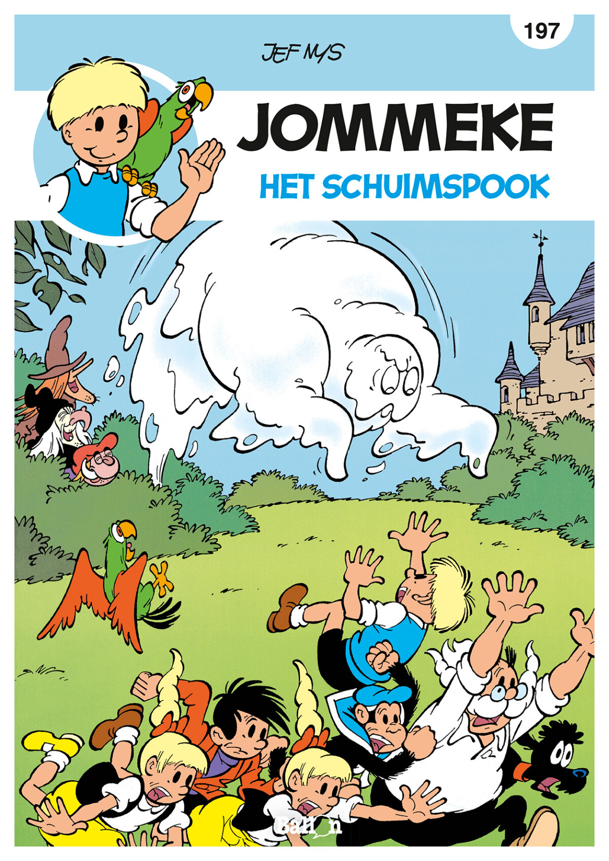Het schuimspook / Jommeke strip - nieuwe look / 197