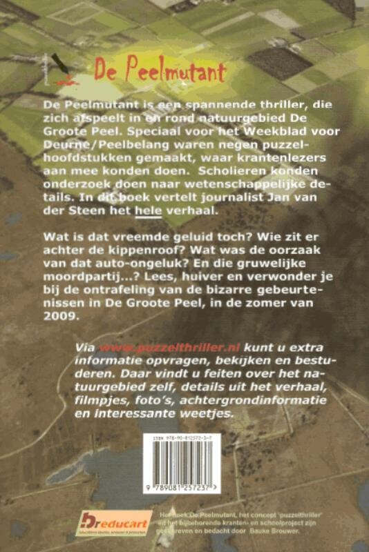 De Peelmutant achterkant