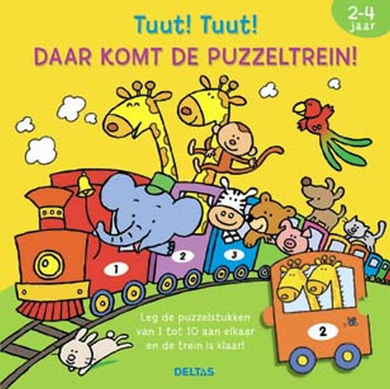boekenbalie_9789044719055_cover Tuut! Tuut! Daar komt de puzzeltrein! (2-4 j.)