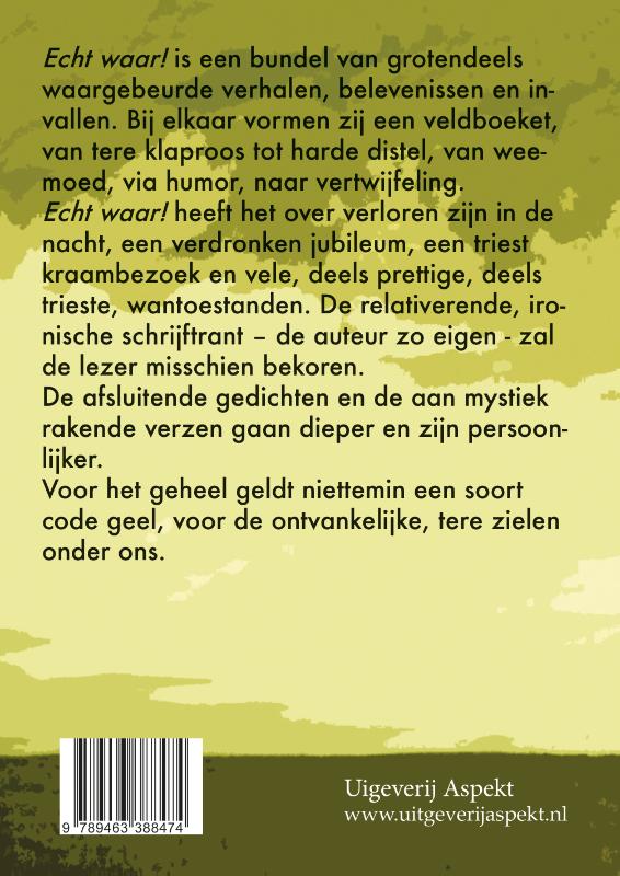 Echt waar! GLB achterkant