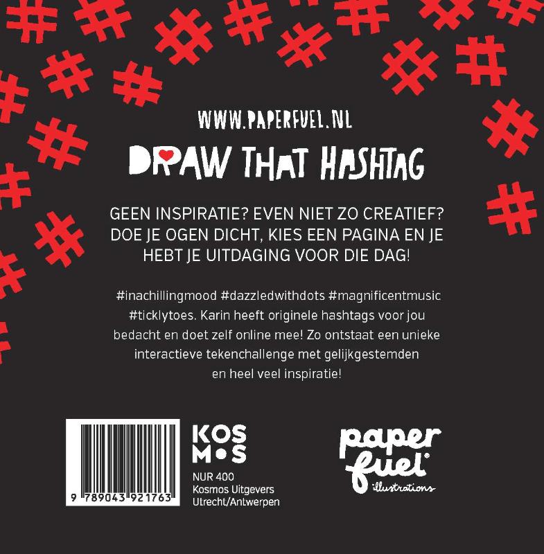 Draw that hashtag achterkant