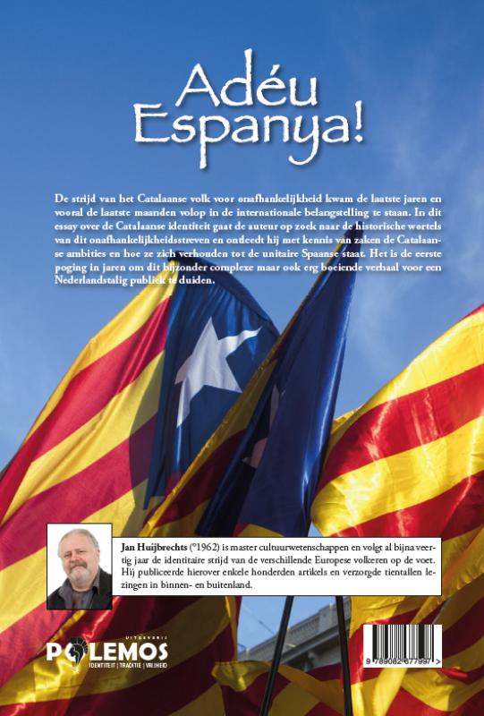 Adéu Espanya! achterkant