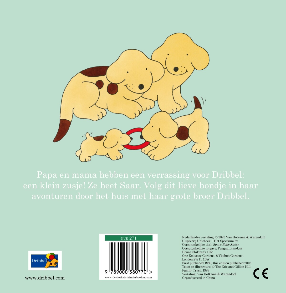 Dribbels kleine zusje / Dribbel achterkant