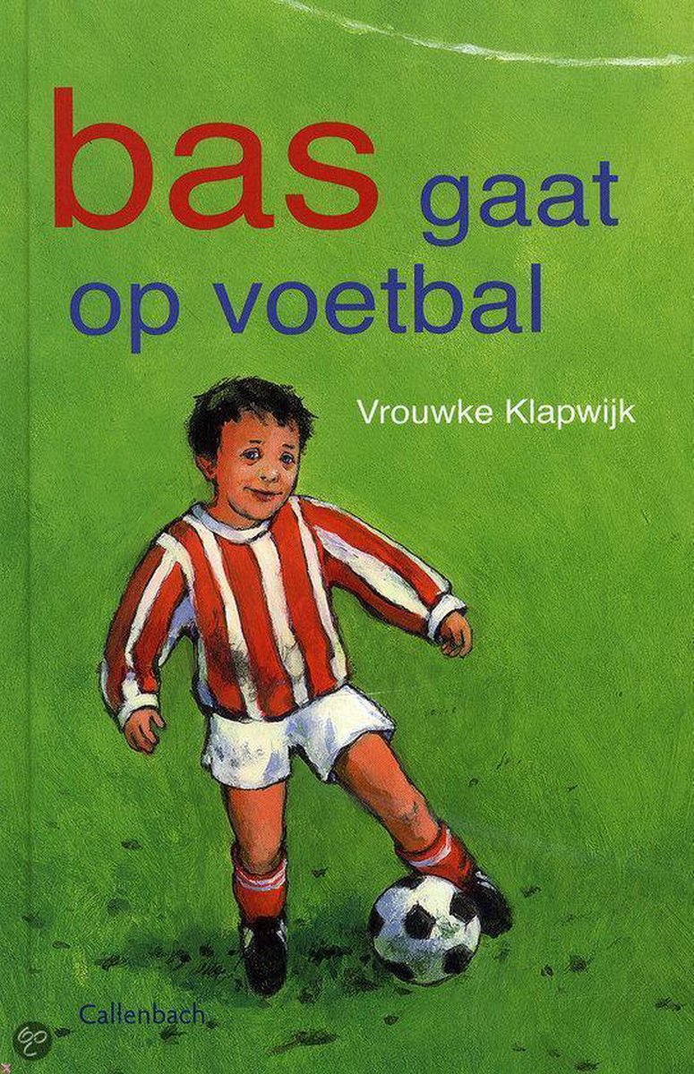 Bas gaat op voetbal