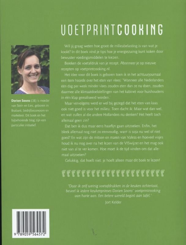 Voetprint Cooking Voetprint Cooking achterkant