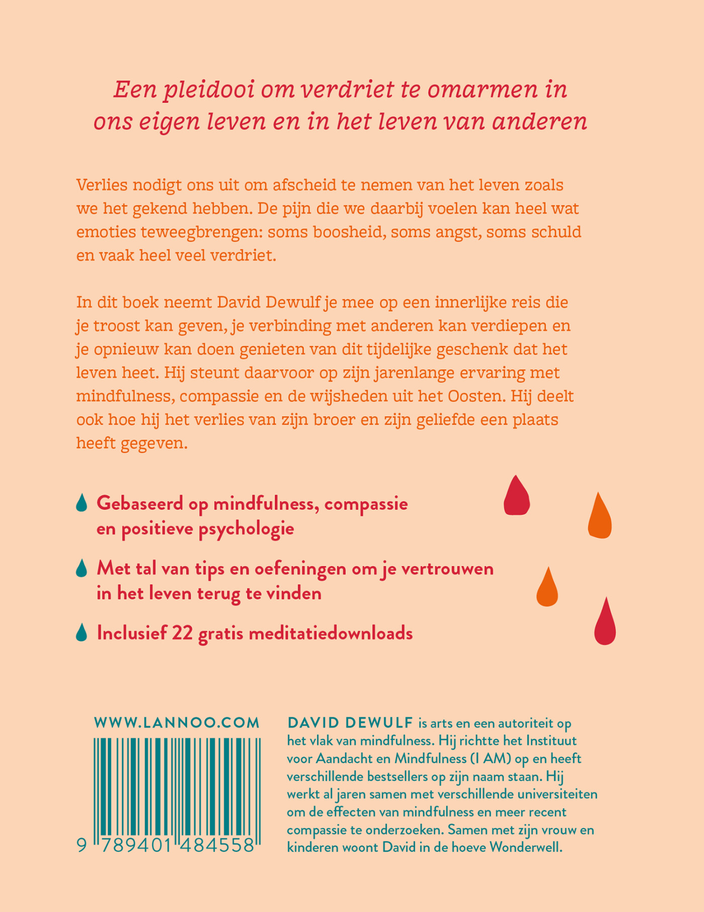 Anders omgaan met verdriet achterkant