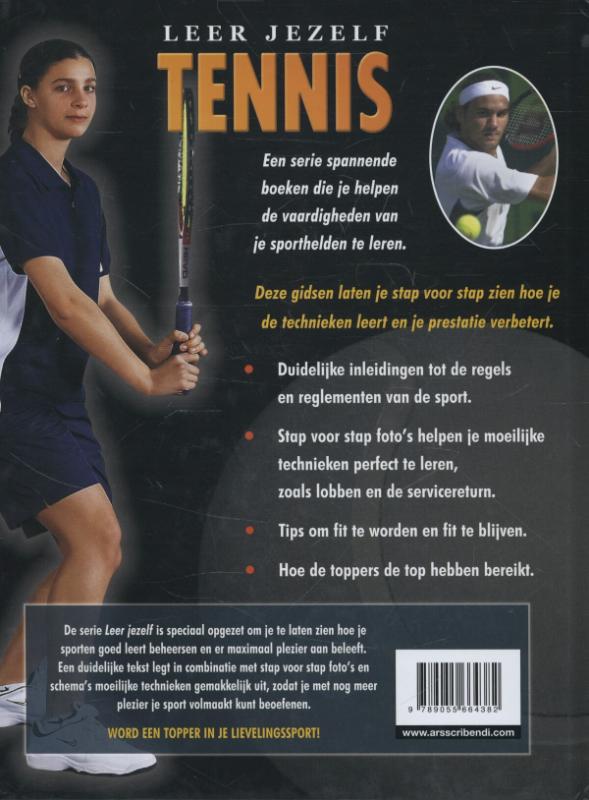 Leer jezelf  -   Tennis achterkant