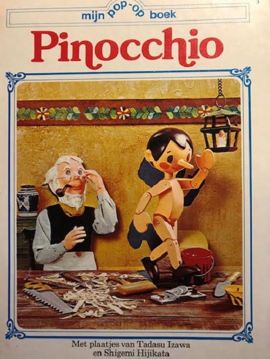 Pinocchio mijn pop-op boek