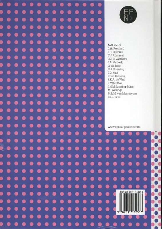 Getal en Ruimte 1 vwo deel 1 Getal en Ruimte 1 vwo deel 1 achterkant