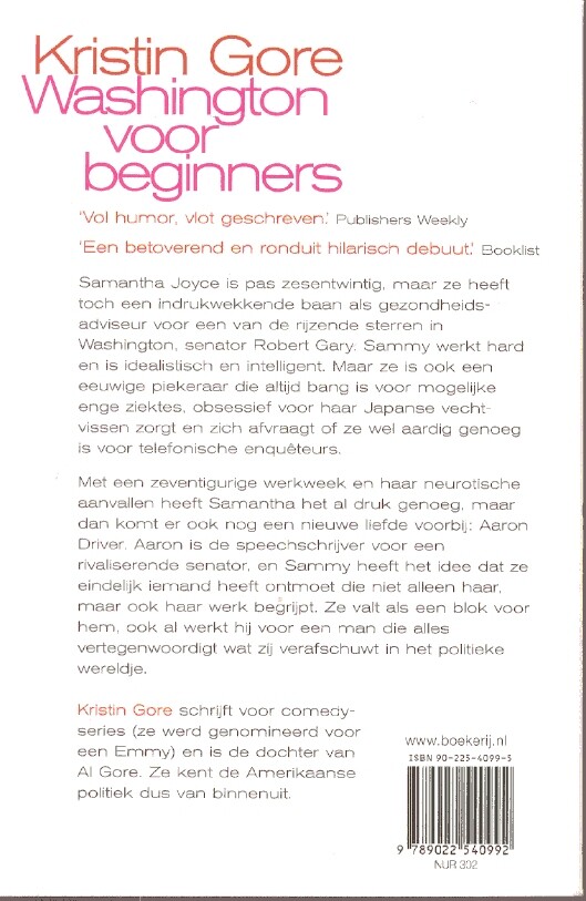 Washington voor beginners achterkant