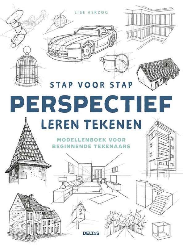 Stap voor stap perspectief leren tekenen / Modellenboek voor beginnende tekenaars