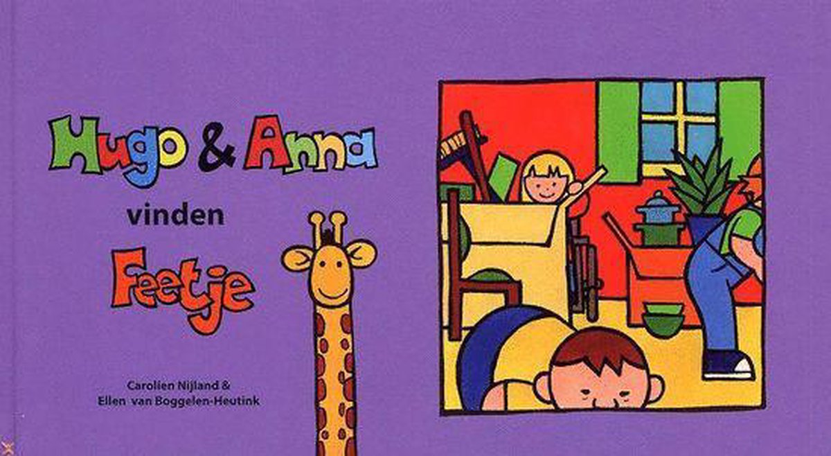 Hugo & Anna Vinden Feetje (met gratis kleur en spellenboekje)