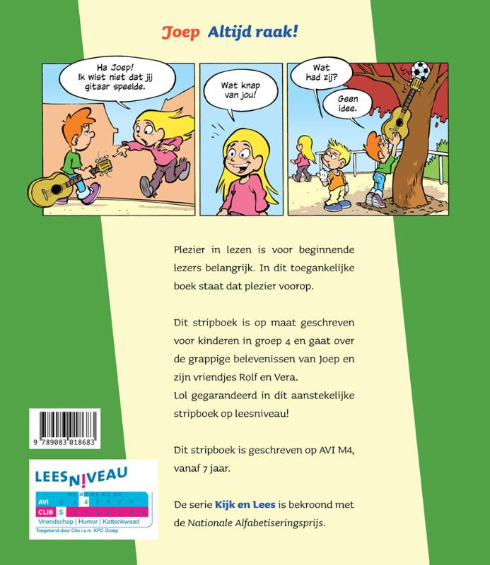 Joep / Altijd raak! / Kijk en Lees achterkant