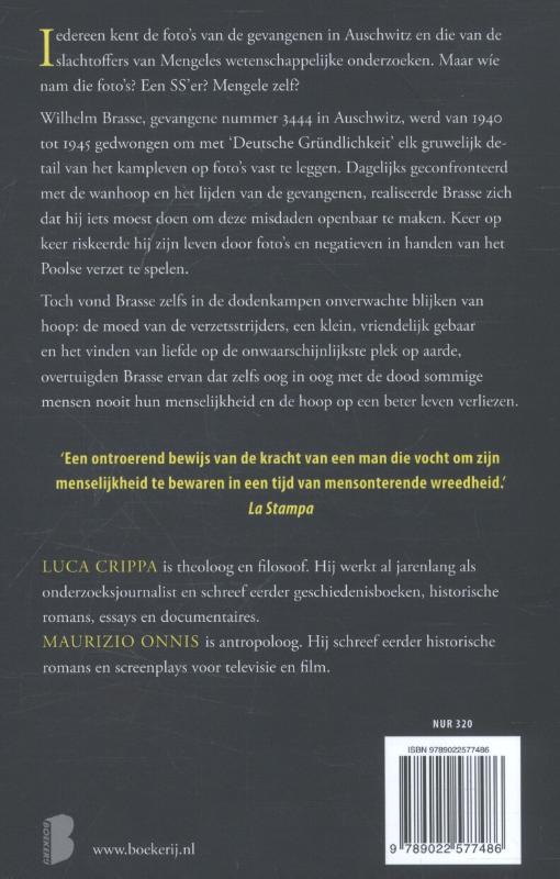 De fotograaf van Auschwitz De fotograaf van Auschwitz achterkant