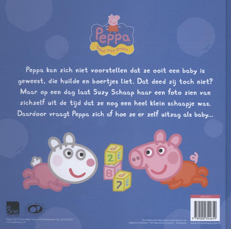 Het grote boek van kleine Peppa achterkant