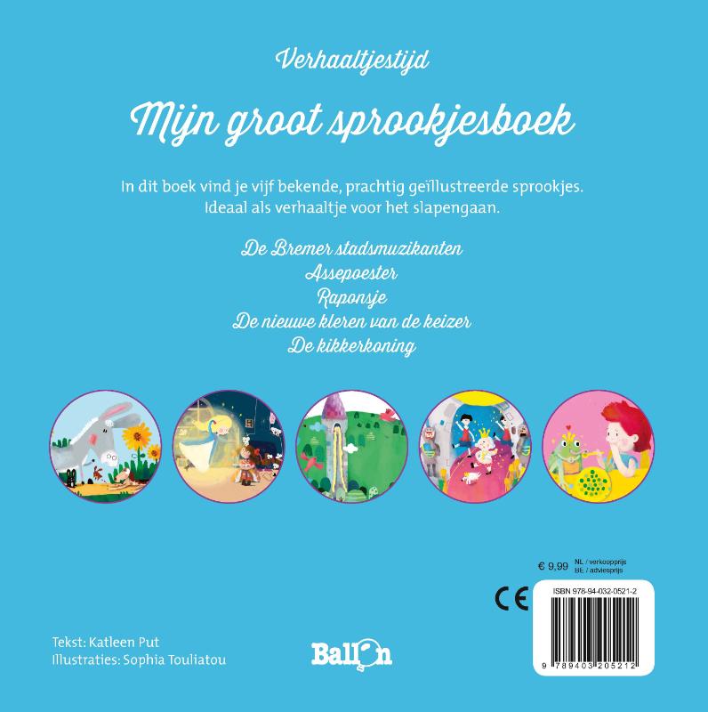 Mijn groot sprookjesboek / Verhaaltjestijd / 4 achterkant