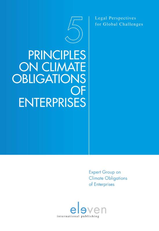 boekenbalie_9789462368088_cover Principles on climate obligations of enterprises / Legal Perspectives for Global Challenges / 5