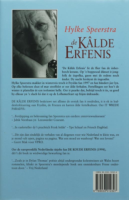 De Kalde Erfenis achterkant