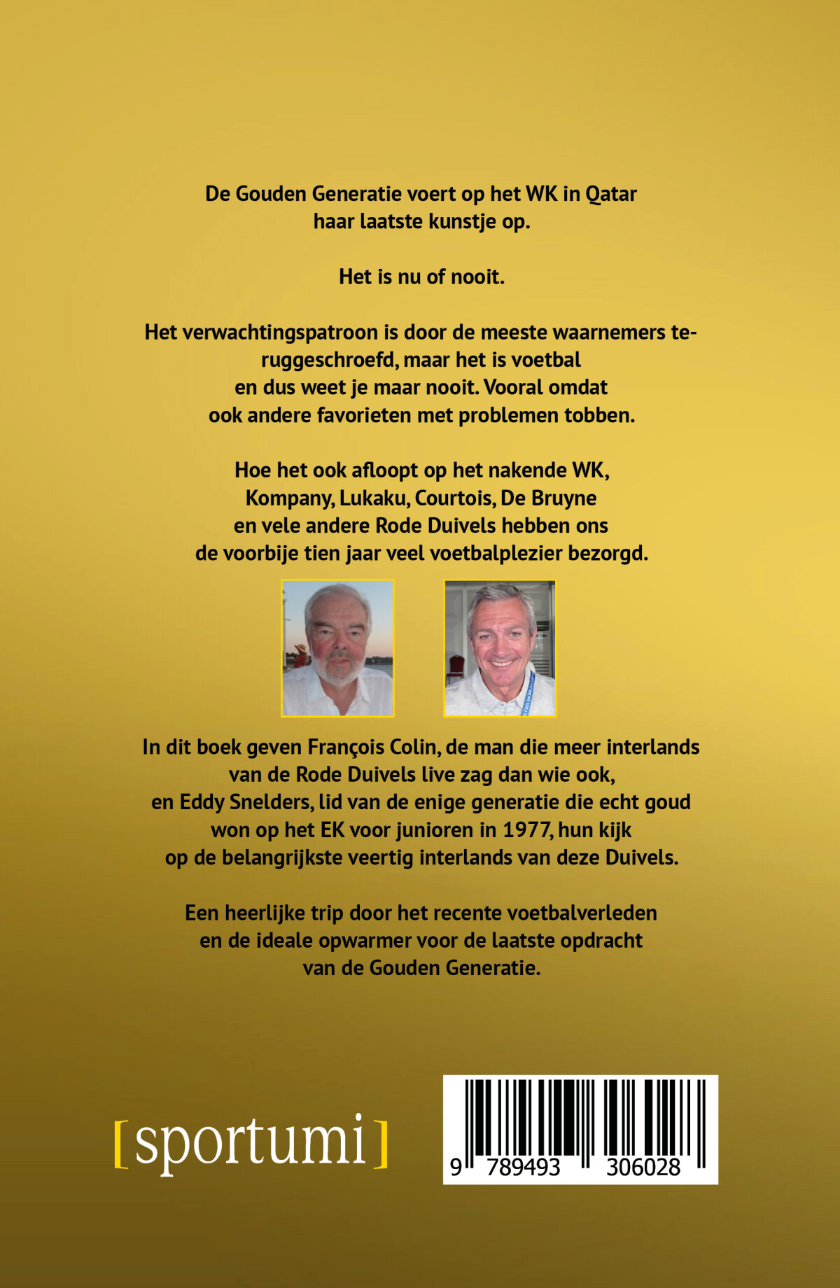 De gouden generatie achterkant