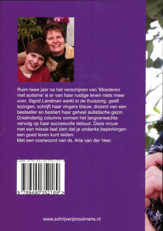 Chaos met autisme achterkant