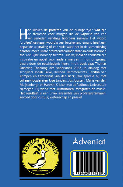Profetenstemmen achterkant