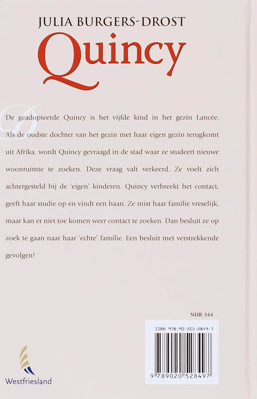 Quincy achterkant