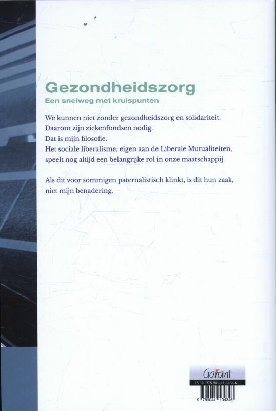 Gezondheidszorg, een snelweg met kruispunten achterkant