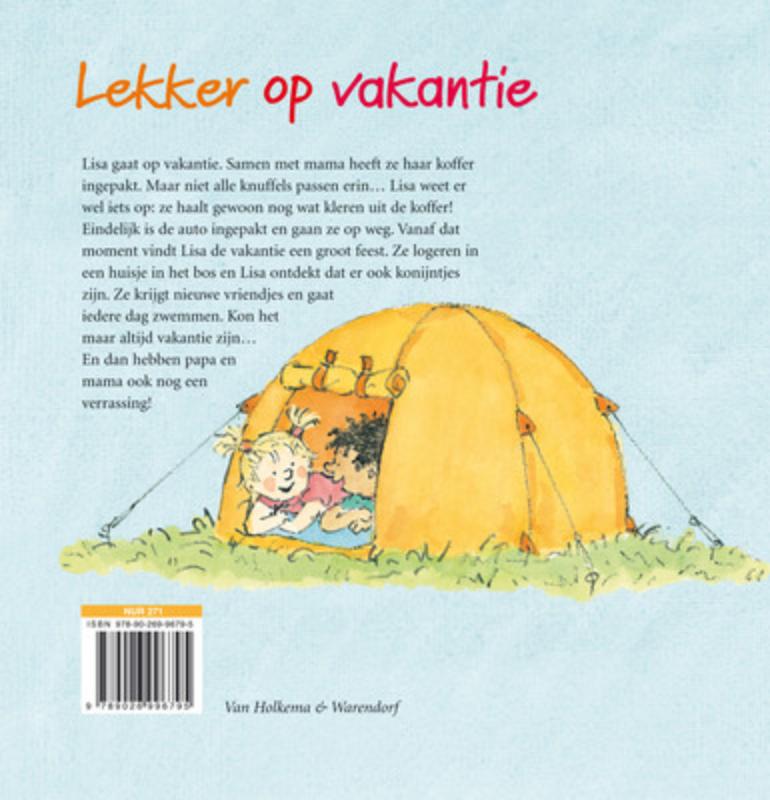 Lekker op vakantie Lekker op vakantie achterkant