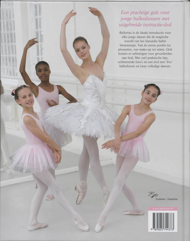 Ballerina - een gids voor jonge dansers + DVD achterkant