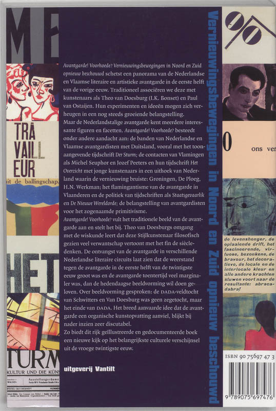 Avantgarde! Voorhoede? achterkant