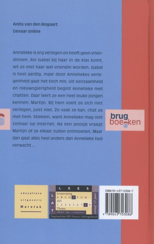 Brugboeken  -   Gevaar online achterkant