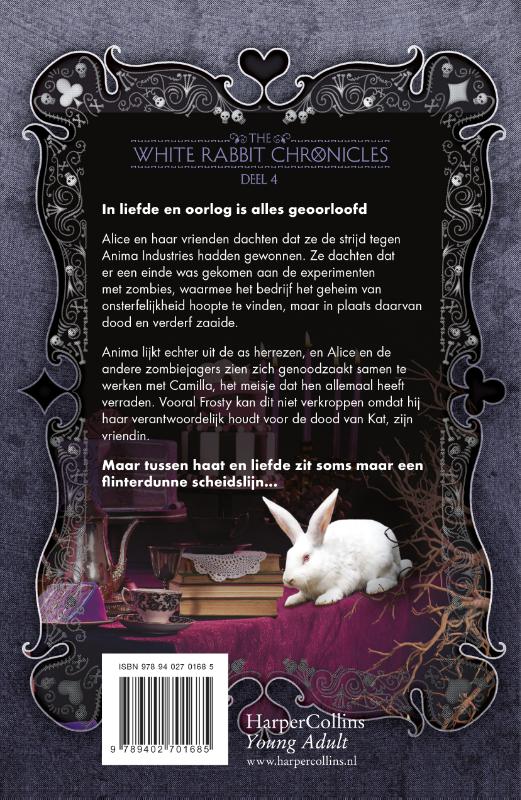 Zombie Party / The White Rabbit Chronicles / 4 achterkant