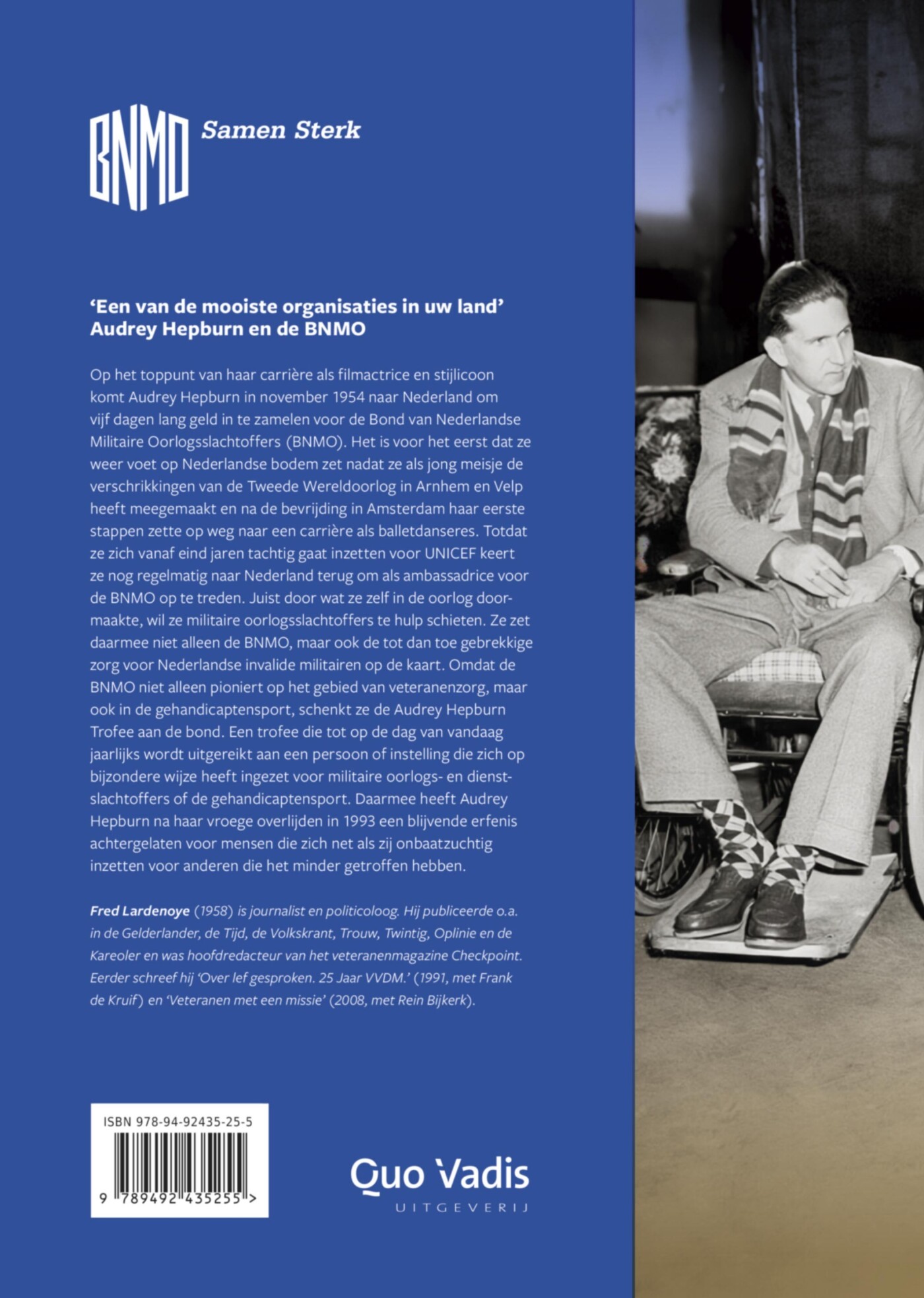 'Een van de mooiste organisaties in uw land' achterkant