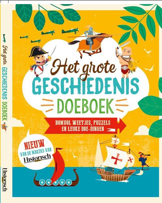 HET GROTE GESCHIEDENIS VAKANTIE DOEBOEK 2017