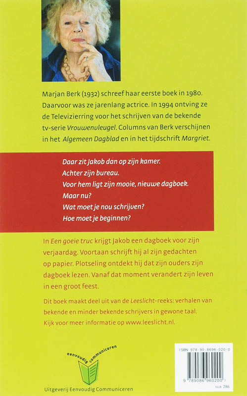 Een goeie truc / Lezen voor iedereen achterkant