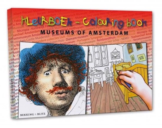 Kleurboek-Colouring book