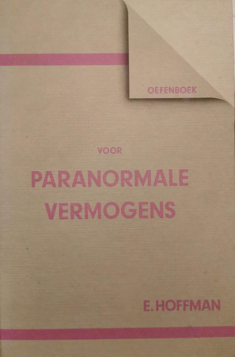Oefenboek voor paranormale vermogens
