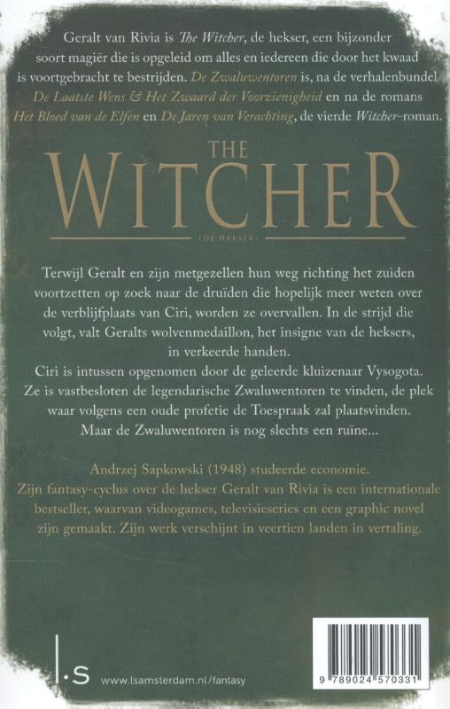 De Zwaluwentoren / The Witcher / 6 achterkant
