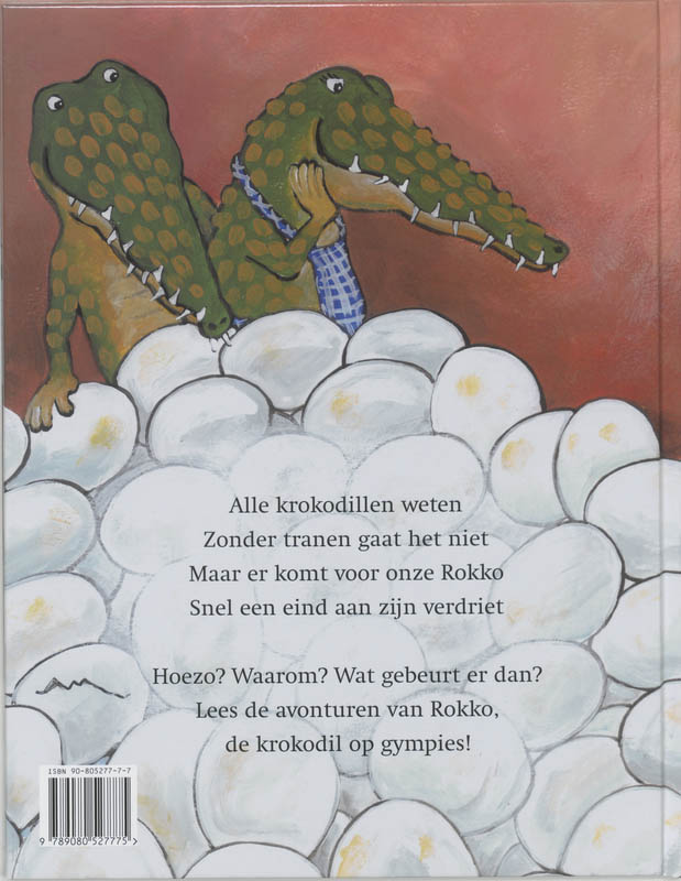 Rokko Krokodil / Rokko achterkant
